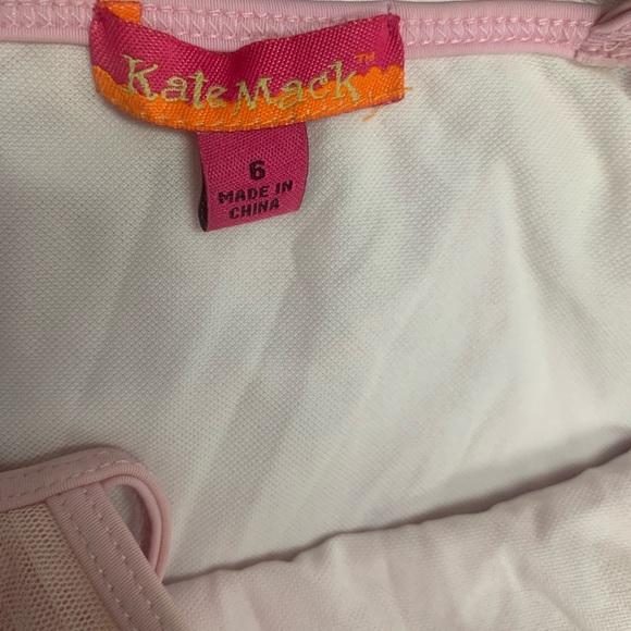 KATE MACK Pink Ballerina Swim Suit - Size 6 - Picture 6 of 6